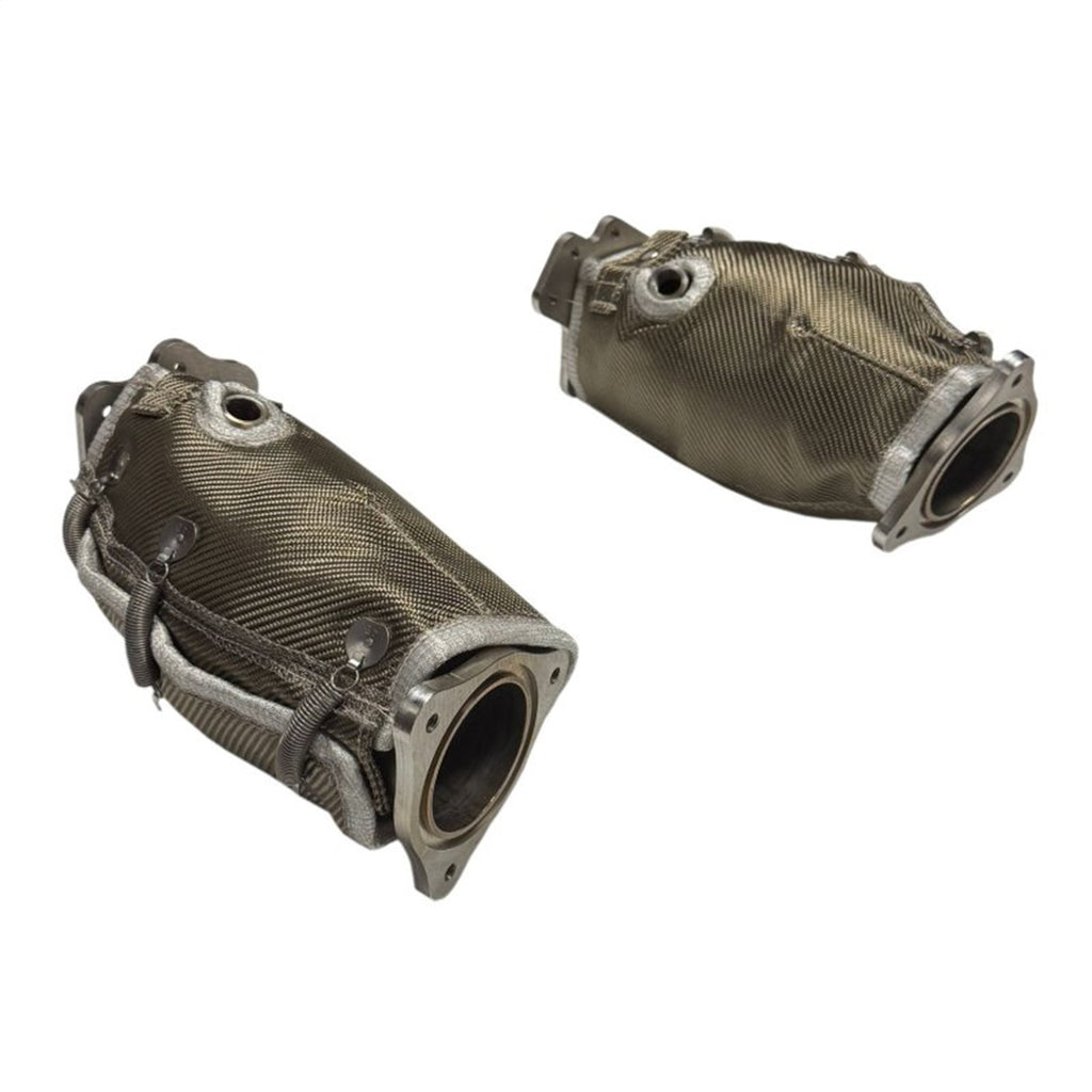 Kooks Custom Headers 218133BK OEM x 3in. C8 Z06 5in. Ultra-GREEN Conn. w/Blankets for Select Chevrolet Corvette