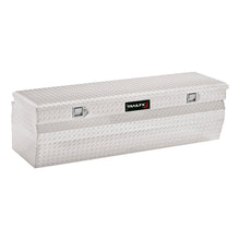 Load image into Gallery viewer, Chest-Sgl-Lid-Dia-Tread-Bright-Pol-16-Gauge-Alum-54X19-78X17-18