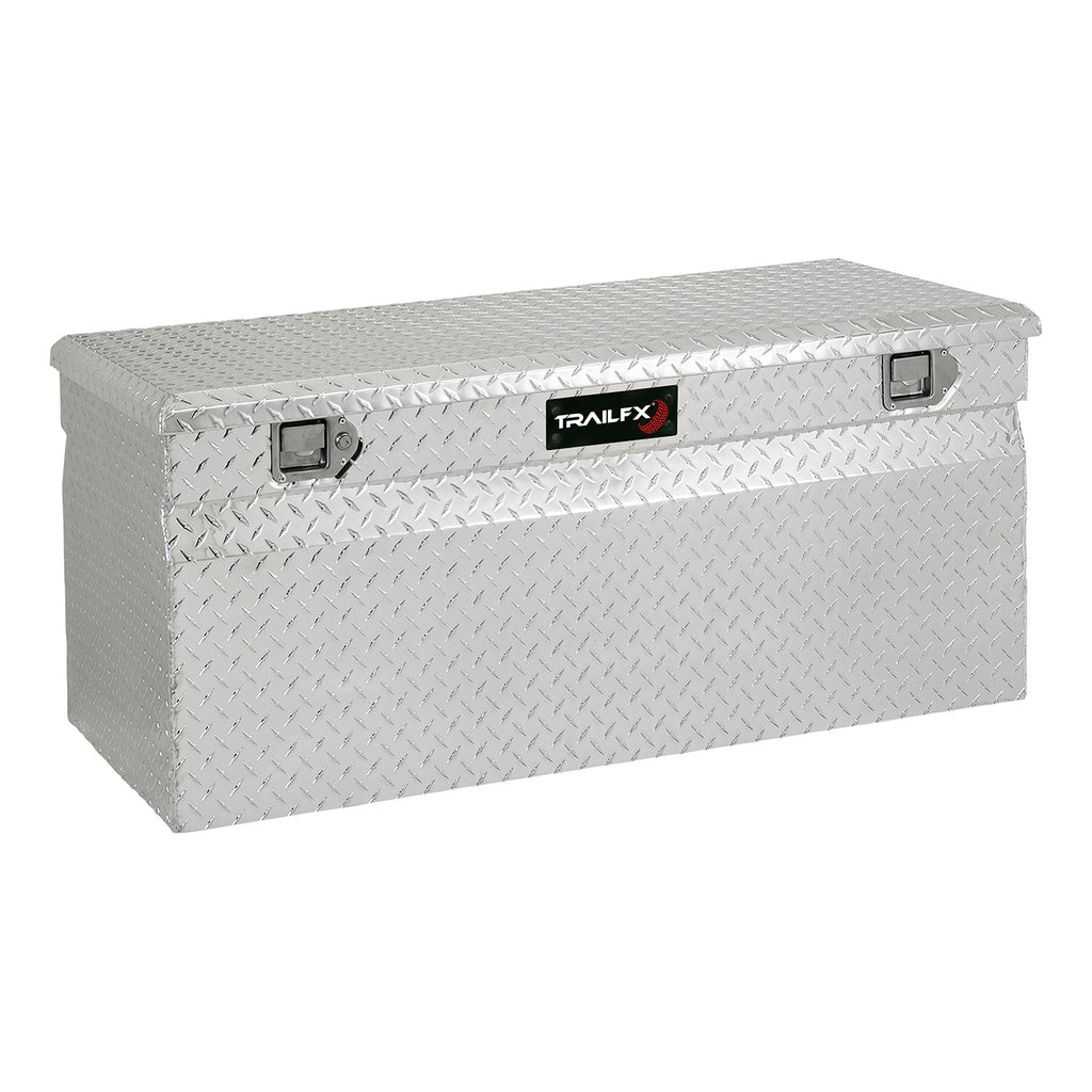 Chest-Sgl-Lid-Dia-Tread-Bright-Pol-16-Gauge-Alum-60-116X23-1516X19-1516