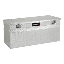 Load image into Gallery viewer, Chest-Sgl-Lid-Dia-Tread-Bright-Pol-16-Gauge-Alum-60-116X23-1516X19-1516