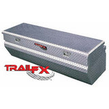 TRAILFX 150601 Chest Sgl Lid Dia Tread Bright Pol 16 Gauge Alum 60x19-7/8x17-1/8