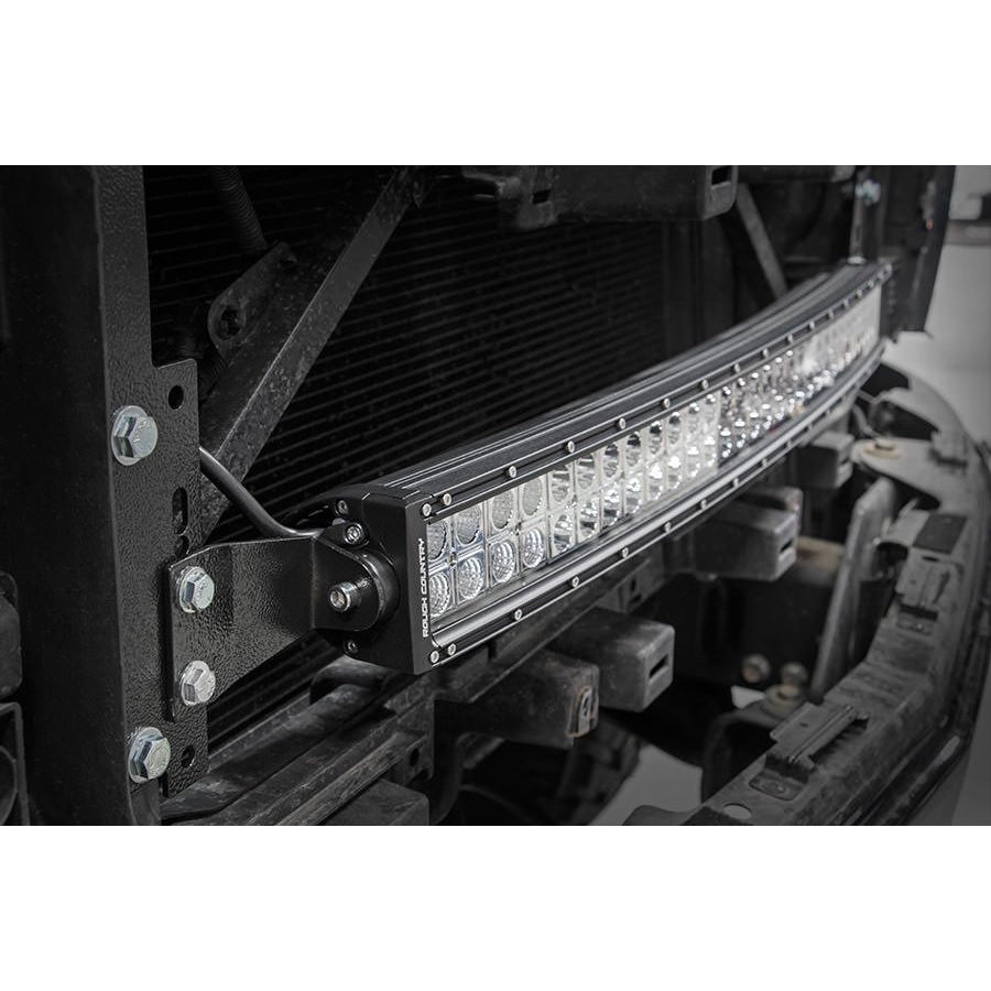 Chevrolet-30-Inch-Curved-Cree-Led-Grille-Kit-Dual-Row-14-15-Silverado-1500-Rough-Country