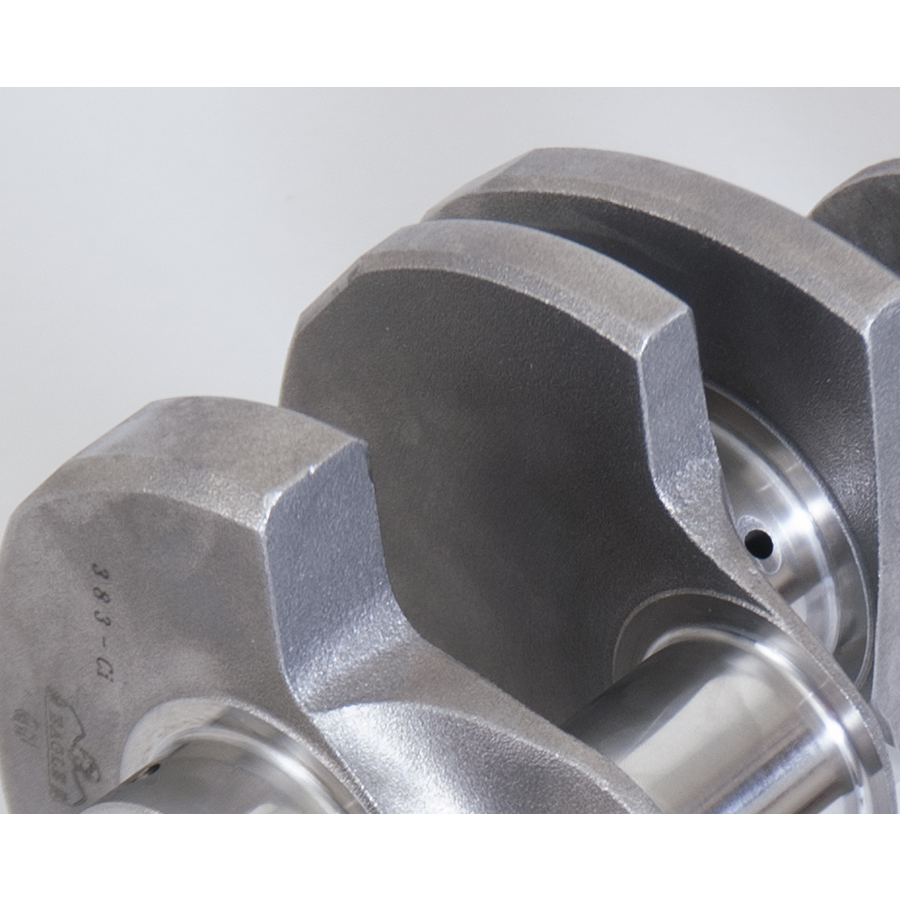 Chevrolet-305350-Small-Block-2Pc-Rear-Seal-3.75In-Stroke-Internal-Balance-Cast-Crank-Shaft