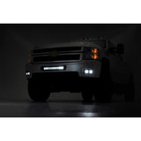 Rough Country 70628 Chevrolet LED Fog Light Kit Black Series 11-14 Silverado HD