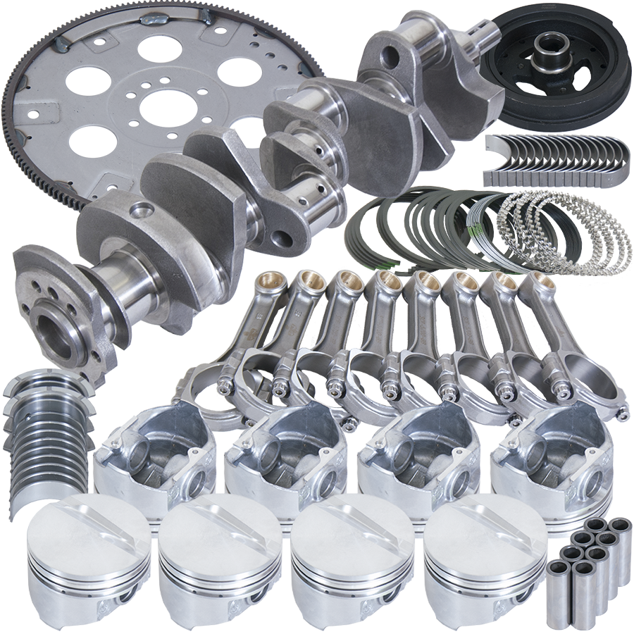 Chevrolet-Small-Block-5140-Steel-I-Beam-Balanced-Rotating-Assembly-Kit