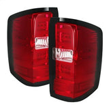 SPYDER 5080011 LED Tail Lights - Red Clear