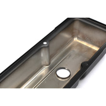 Load image into Gallery viewer, Chevy-283-400-Short-Asphalt-Black-Powder-Coated-Valve-Covers--Unbaffled