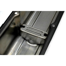 Load image into Gallery viewer, Chevy-283-400-Tall-Asphalt-Black-Powder-Coated-Baffled-Valve-Covers