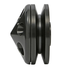 Load image into Gallery viewer, Chevy-283350-Sb-Alternator-Pulley-Single-Vgroove-Aluminum-Black