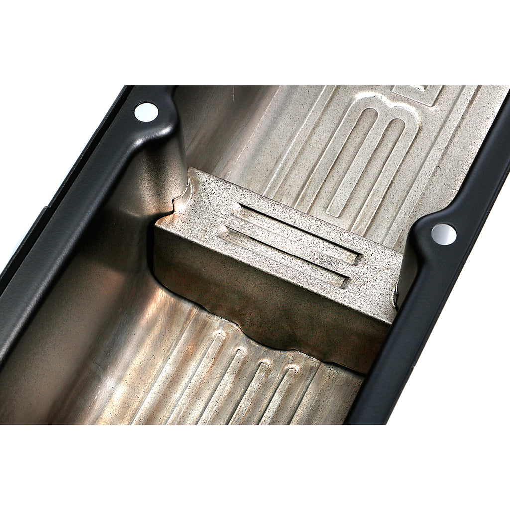 Chevy-350-Logo-Tall-Asphalt-Black-Powder-Coated-Valve-Covers