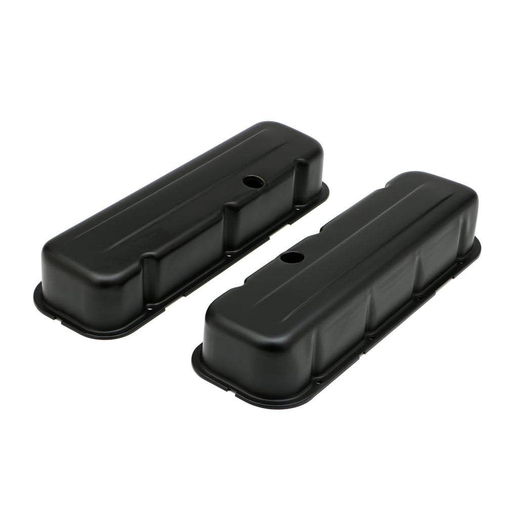 Chevy-396-502-Tall-Asphalt-Black-Powder-Coated-Baffled-Valve-Covers