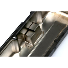 Load image into Gallery viewer, Chevy-396-502-Tall-Asphalt-Black-Powder-Coated-Baffled-Valve-Covers