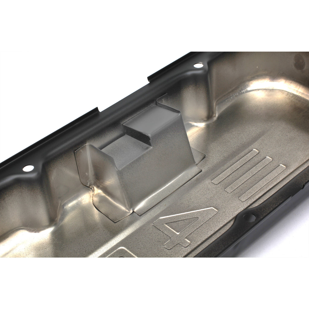 Chevy-454-Logo-Short-Asphalt-Black-Powder-Coated-Valve-Covers