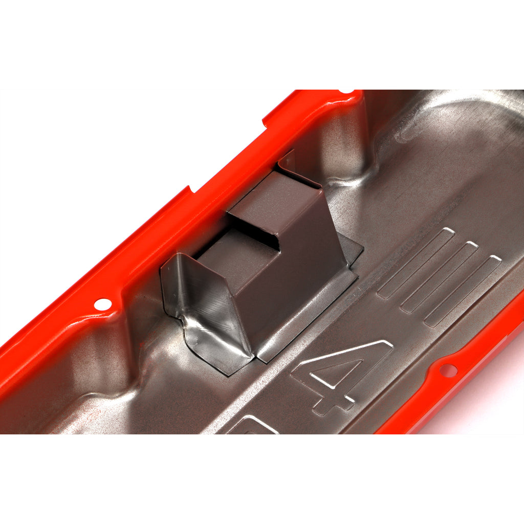 Chevy-454-Logo-Short-Orange-Powder-Coated-Valve-Covers