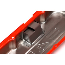 Load image into Gallery viewer, Chevy-454-Logo-Short-Orange-Powder-Coated-Valve-Covers
