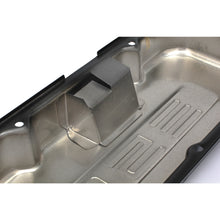 Load image into Gallery viewer, Chevy-502-Logo-Short-Asphalt-Black-Powder-Coated-Valve-Covers
