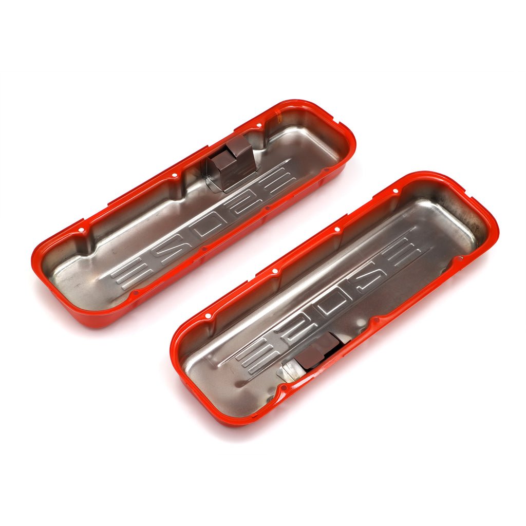 Chevy-502-Logo-Short-Orange-Powder-Coated-Valve-Covers