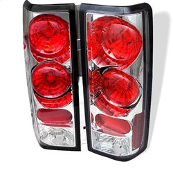 Chevy-AstroSafari-85-05-Euro-Style-Tail-Lights-Chrome-Alt-Yd-Cas85-C