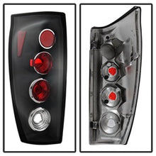 Load image into Gallery viewer, Chevy-Avalanche-02-06-Euro-Style-Tail-Lights-Black-Alt-Yd-Cav04-Bk