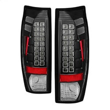 Load image into Gallery viewer, Chevy-Avalanche-02-06-Led-Tail-Lights-Black-Alt-Yd-Cav02-Led-Bk