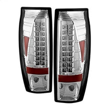Load image into Gallery viewer, Chevy-Avalanche-02-06-Led-Tail-Lights-Chrome-Alt-Yd-Cav02-Led-C