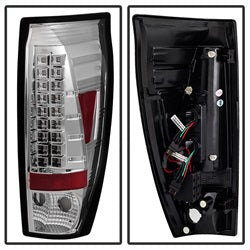 Chevy-Avalanche-02-06-Led-Tail-Lights-Chrome-Alt-Yd-Cav02-Led-C
