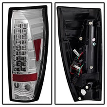 Load image into Gallery viewer, Chevy-Avalanche-02-06-Led-Tail-Lights-Chrome-Alt-Yd-Cav02-Led-C
