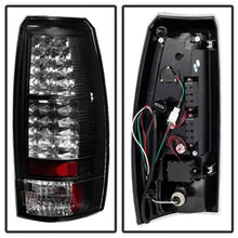 Load image into Gallery viewer, Chevy-Avalanche-07-13-Led-Tail-Lights-Black-Alt-Yd-Cav07-Led-Bk