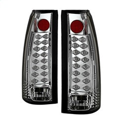 Chevy-CK-Series-1500-88-98Blazer-92-94-Led-Tail-Lights-Chrm-Alt-Yd-Cck88-Led-C