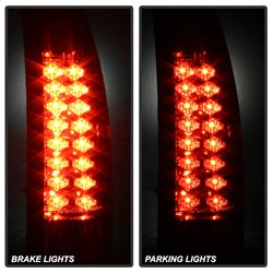 Chevy-CK-Series-1500-88-98Blazer-92-94-Led-Tail-Lights-Chrm-Alt-Yd-Cck88-Led-C