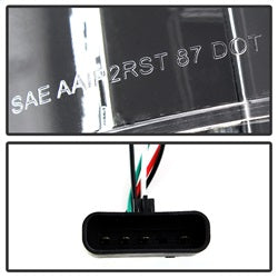 Chevy-CK-Series-1500-88-98Blazer-92-94-Led-Tail-Lights-Chrm-Alt-Yd-Cck88-Led-C
