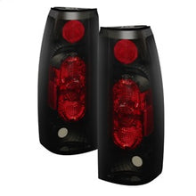 Load image into Gallery viewer, Chevy-CK-Series-1500-88-98Gmc-Sierra-88-98-G2-Euro-Tail-Lights-Blk-Smke-Alt-Yd-Cck88g2-Bsm