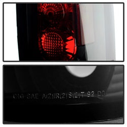 Chevy-CK-Series-1500-88-98Gmc-Sierra-88-98-G2-Euro-Tail-Lights-Blk-Smke-Alt-Yd-Cck88g2-Bsm