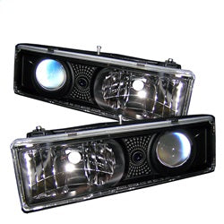Chevy-CK-Series-1500-88-99Projector-Headlights-Blk-High-9005-(Not-Included)-Pro-Yd-Cck88-Bk