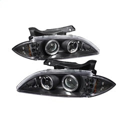 Chevy-Cavalier-95-99-Projector-Headlights-Led-Halo-Replaceanle-Leds-Blk-Pro-Yd-Ccav95-Bk