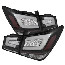 Load image into Gallery viewer, Chevy-Cruze-2011-2014-Light-Bar-Led-Tail-Lights-Black-Alt-Yd-Ccrz11-Lbled-Bk