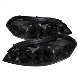Chevy-Impala-06-13-Projector-Headlights-Led-Halo-Led-Smke-Pro-Yd-Chip06-Hl-Sm