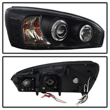 Load image into Gallery viewer, Chevy-Malibu-04-07-Projector-Headlights-Led-Halo-Led-Black-High-H1-Low-H1-Pro-Yd-Cm04-Hl-Bk