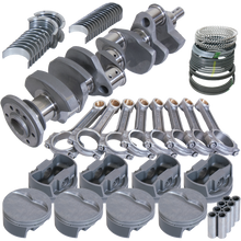 Load image into Gallery viewer, Chevy-Pro-Street-383-Rotating-Assembly-4140-Crankshaft-W-4340-I-Beam-Rods--Flat-Top-Pistons