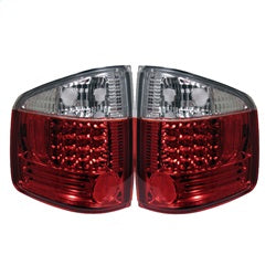 Chevy-S10-94-04-Isuzu-Hombre-96-00-Led-Tail-Lights-Red-Clear-Alt-Yd-Cs1094-Led-Rc
