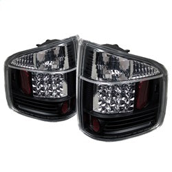 Chevy-S10-94-04Gmc-Sonoma-94-04Isuzu-Hombre-96-00-Led-Tail-Lights-Blk-Alt-Yd-Cs1094-Led-Bk