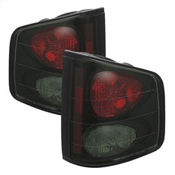 Chevy-S10-94-04Isuzu-Hombre-96-00-Euro-Tail-Lights-Blk-Smke-Alt-Yd-Cs1094-Bsm