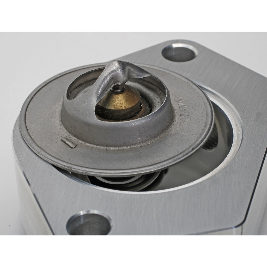 Chevy-SbBb-1In-Billet-Water-Neck-Riser-W-14In-Npt-Ports--38In-Barbed-Fittings
