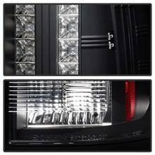Load image into Gallery viewer, Chevy-Silverado-07-13-Led-Tail-Lights-Blk-Alt-Yd-Cs07-Led-Bk