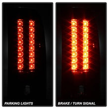 Load image into Gallery viewer, Chevy-Silverado-07-13-Led-Tail-Lights-Blk-Alt-Yd-Cs07-Led-Bk