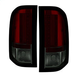 Chevy-Silverado-07-13-Led-Tail-Lights-Red-Smoke-Alt-Yd-Cs07-Led-Rs