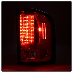 Chevy-Silverado-07-13-Led-Tail-Lights-Red-Smoke-Alt-Yd-Cs07-Led-Rs