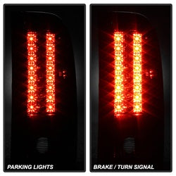 Chevy-Silverado-07-13-Led-Tail-Lights-Red-Smoke-Alt-Yd-Cs07-Led-Rs