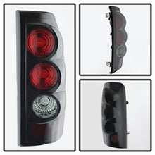 Load image into Gallery viewer, Chevy-Silverado-1500-03-06-(Does-Not-Fit-Stepside)Euro-Tail-Lights-Blk-Smke-Alt-Yd-Cs03-Bsm