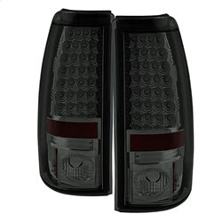 Chevy-Silverado-1500-03-06-(Does-Not-Fit-Stepside)Led-Tail-Lights-Smke-Alt-Yd-Cs03-Led-Sm